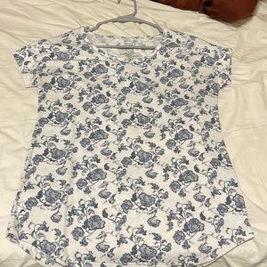 Floral short sleeve